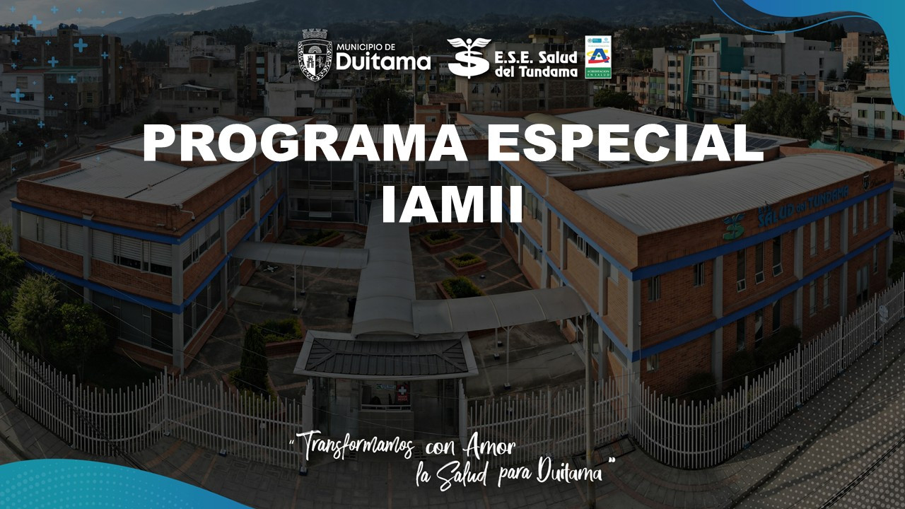 PROGRAMA ESPECIAL IAMII